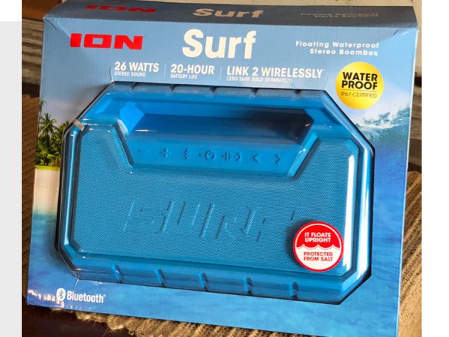ION Audio Surf Waterproof Bluetooth Speaker Is Ready for Summer!