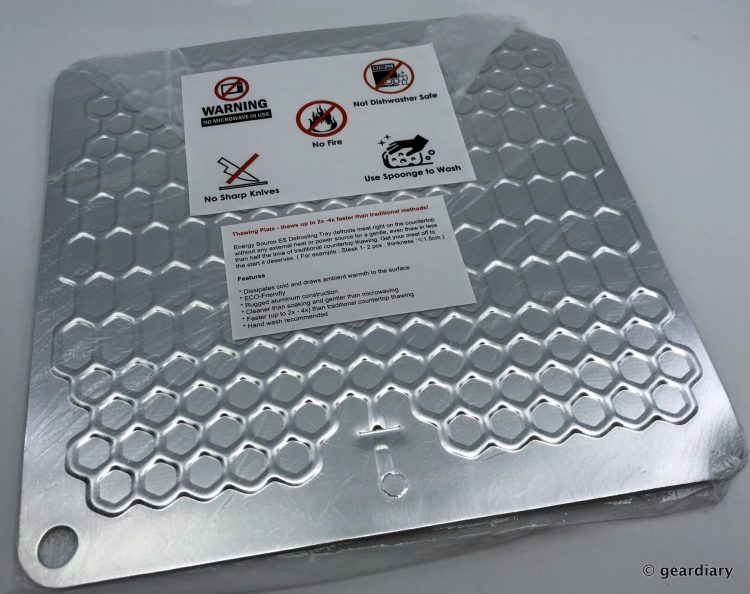 PDAir Energy Source Aluminum Defrosting Trays: Reduce Your Defrosting Time and More!