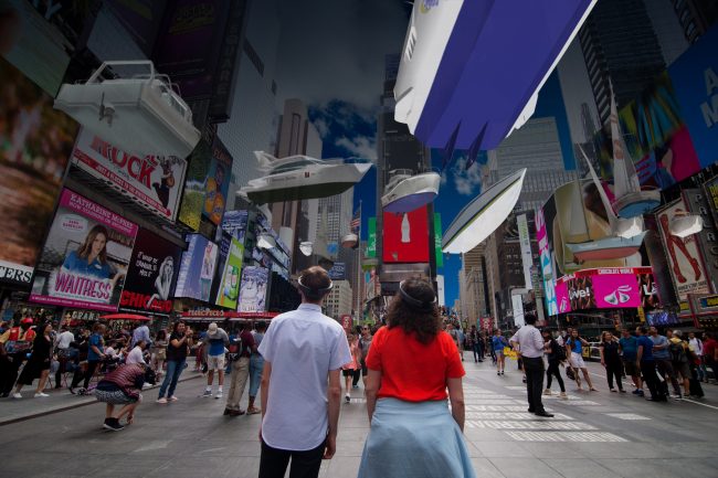 There’s a Massive Art Installation in Times Square Meant to Wake Us up About Climate Change