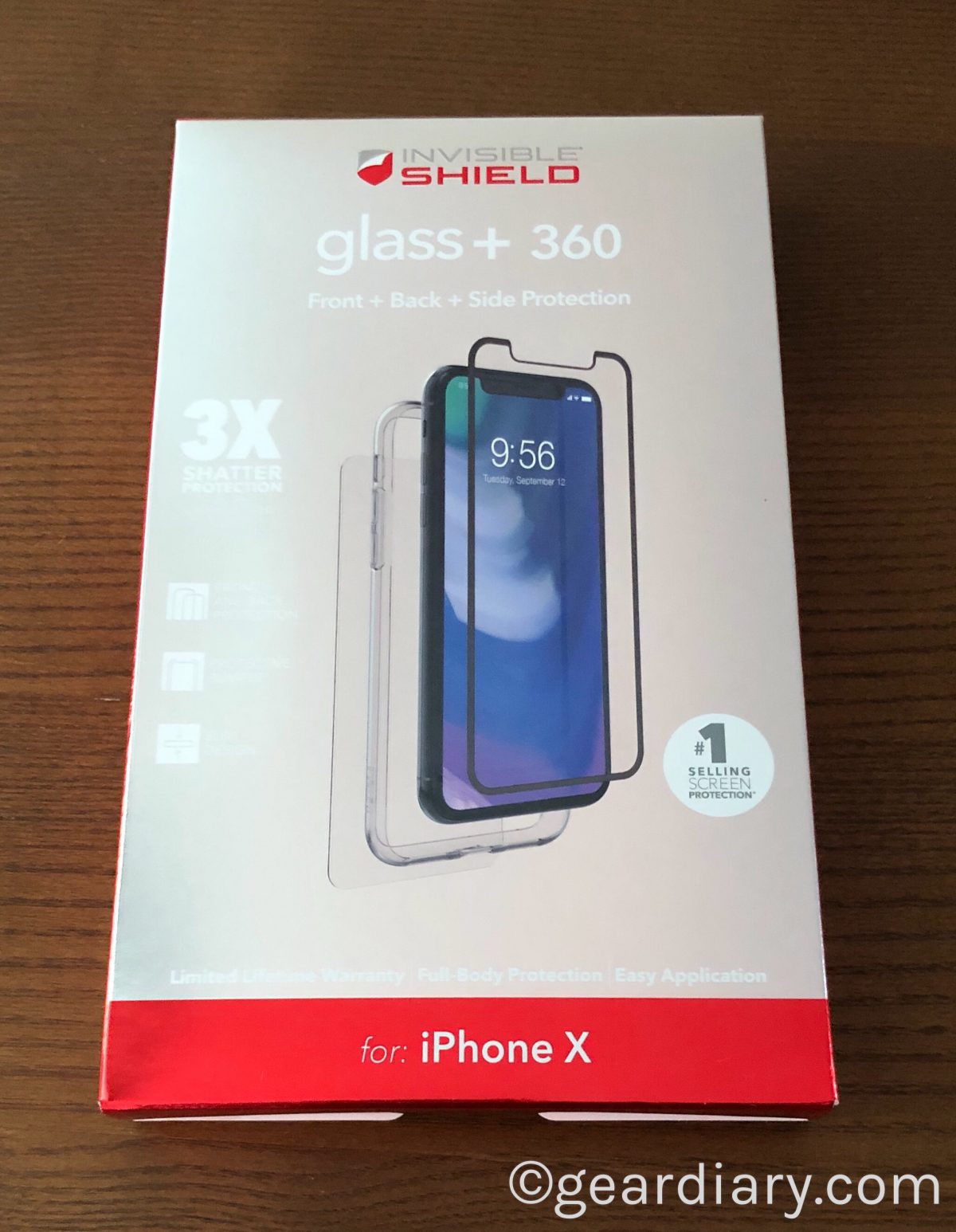InvisibleShield Glass+ 360 is Total Protection for Your iPhone X, and