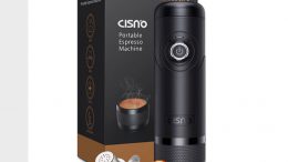 CISNO Portable Espresso Machine for Espresso Anywhere, Anytime