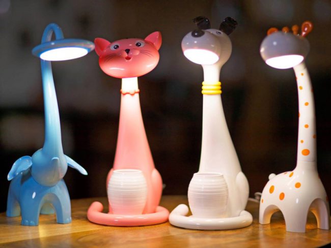 LampyPets Children's Lamps Perfect for Nightlight or Night-Night