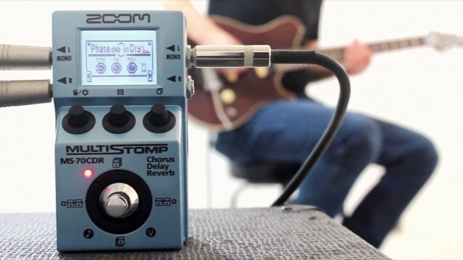 The Zoom MS-70CDR: A Wealth of Effects in a Tiny Package