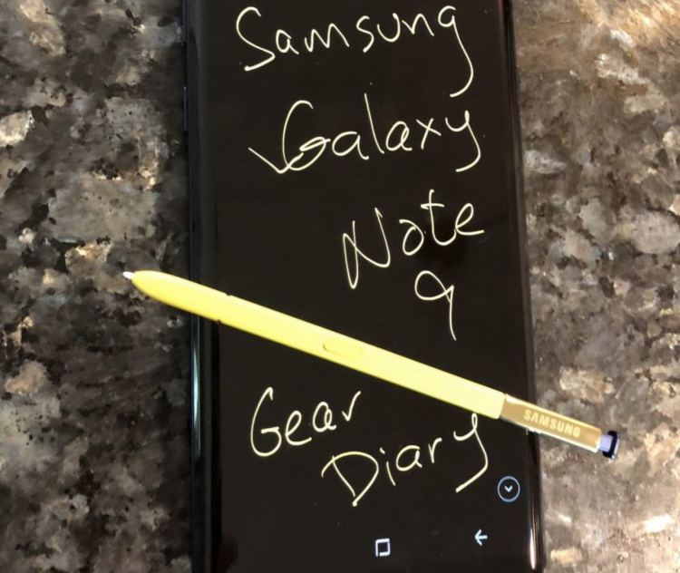 First Impressions of the Samsung Galaxy Note9