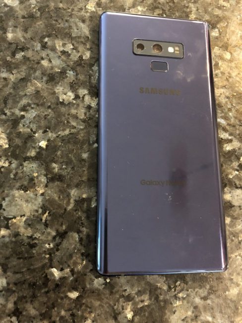 First Impressions of the Samsung Galaxy Note9