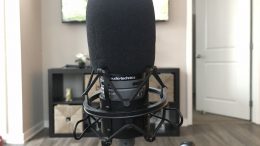 Audio Technica's AT2020 Cardioid Microphone Is a Great Way to Begin Recording Sessions