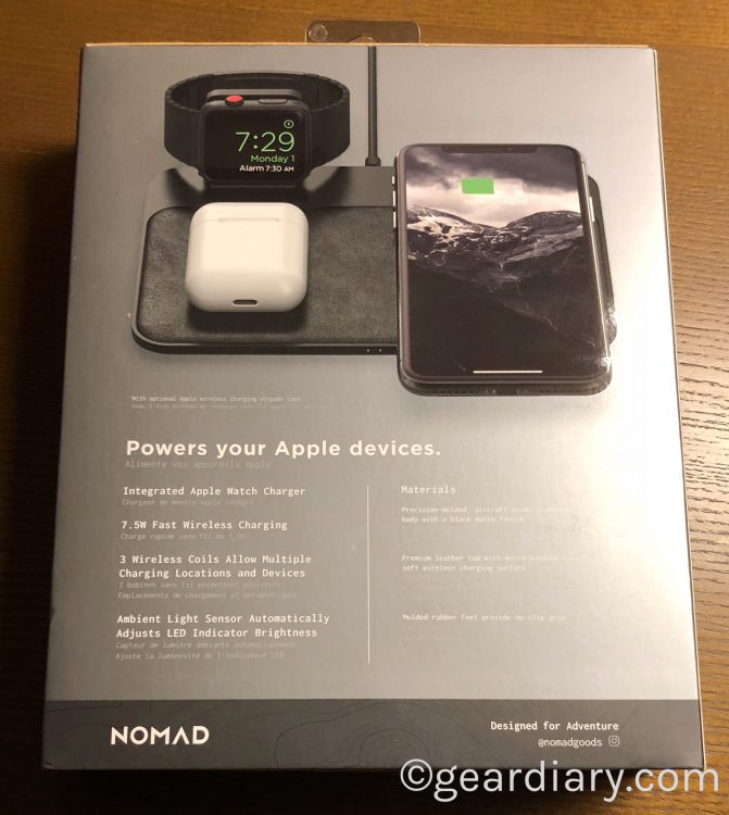 Nomad Base Station Apple Watch Edition Is the New Apple-Geek's Best Friend
