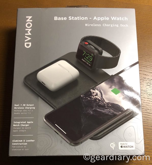 Nomad Base Station Apple Watch Edition Is the New Apple-Geek's Best Friend