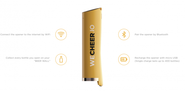 WECHEER.IO Proves Even Beer Isn't Immune to the Internet of Things