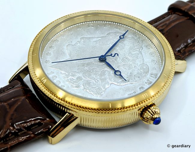 Stauer Morgan Silver Dollar Mens Watch: Functional History on Your Wrist