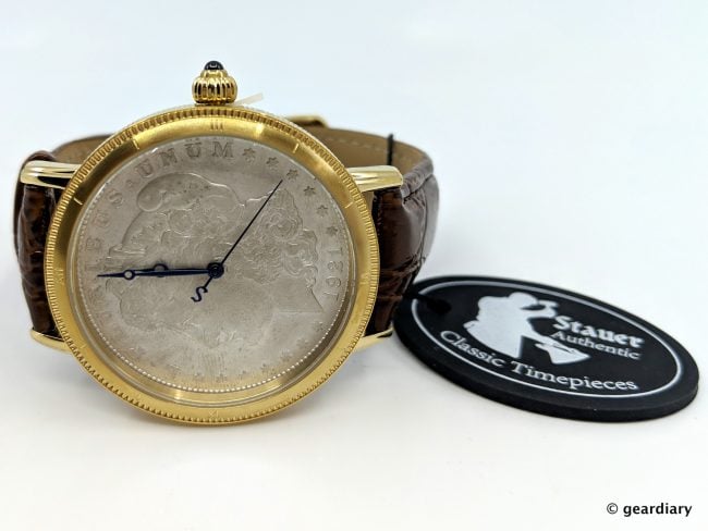 Stauer Morgan Silver Dollar Mens Watch: Functional History on Your Wrist