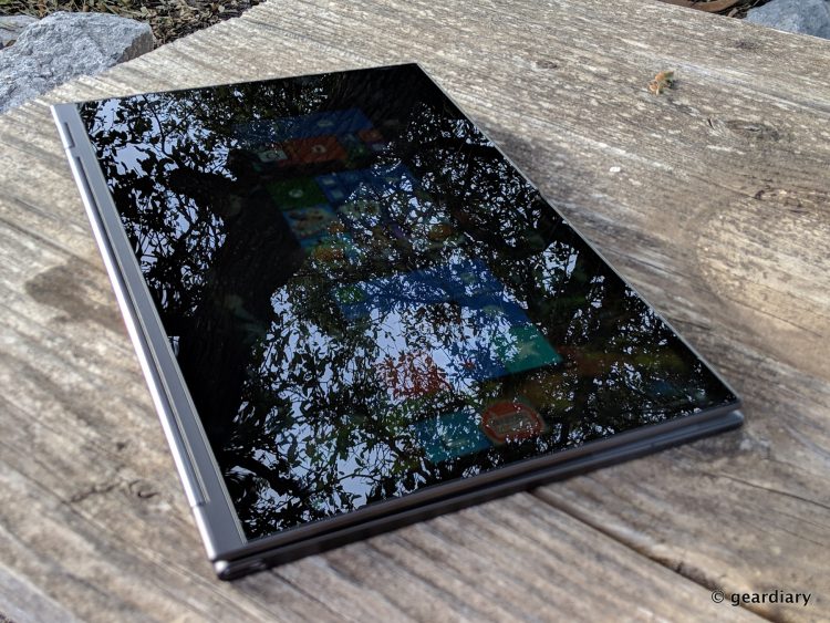 Lenovo Yoga C930 in tablet mode