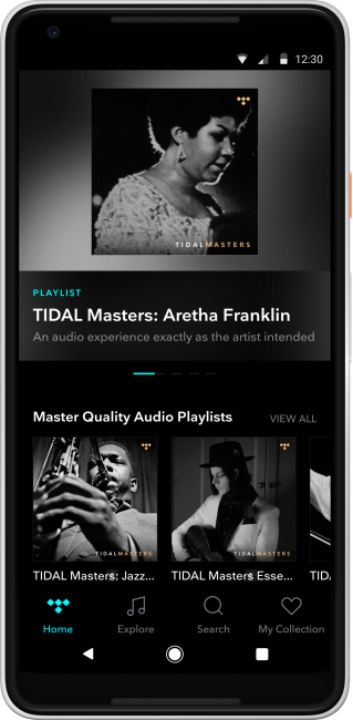 TIDAL Masters Now Available on Android