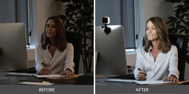 Improve Your Video Conferencing and Live Streaming with the Lume Cube Air VC Lighting Solution