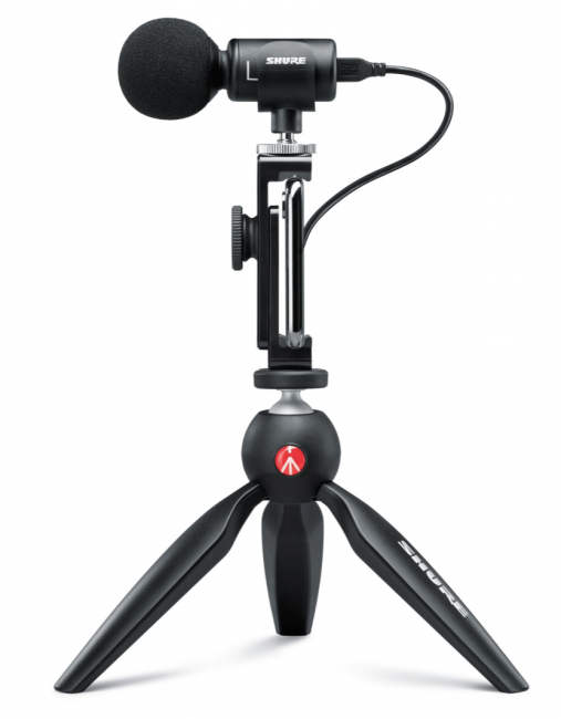The Shure MV88 Plus Video Kit Is Your All-In-One Mobile Video Studio