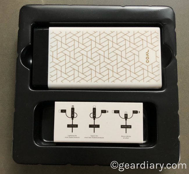 Coal Portable Charger Has Style and a Little Something Extra