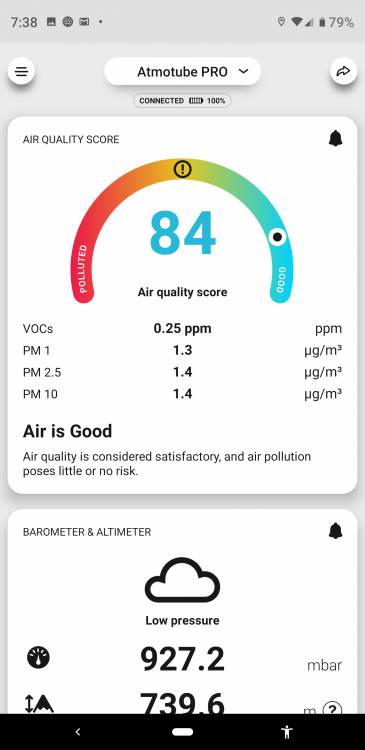 Atmotube Pro: Easily Track Indoor and Outdoor Air Quality on the Go 13 Atmotube Pro: Easily Track Indoor and Outdoor Air Quality on the Go