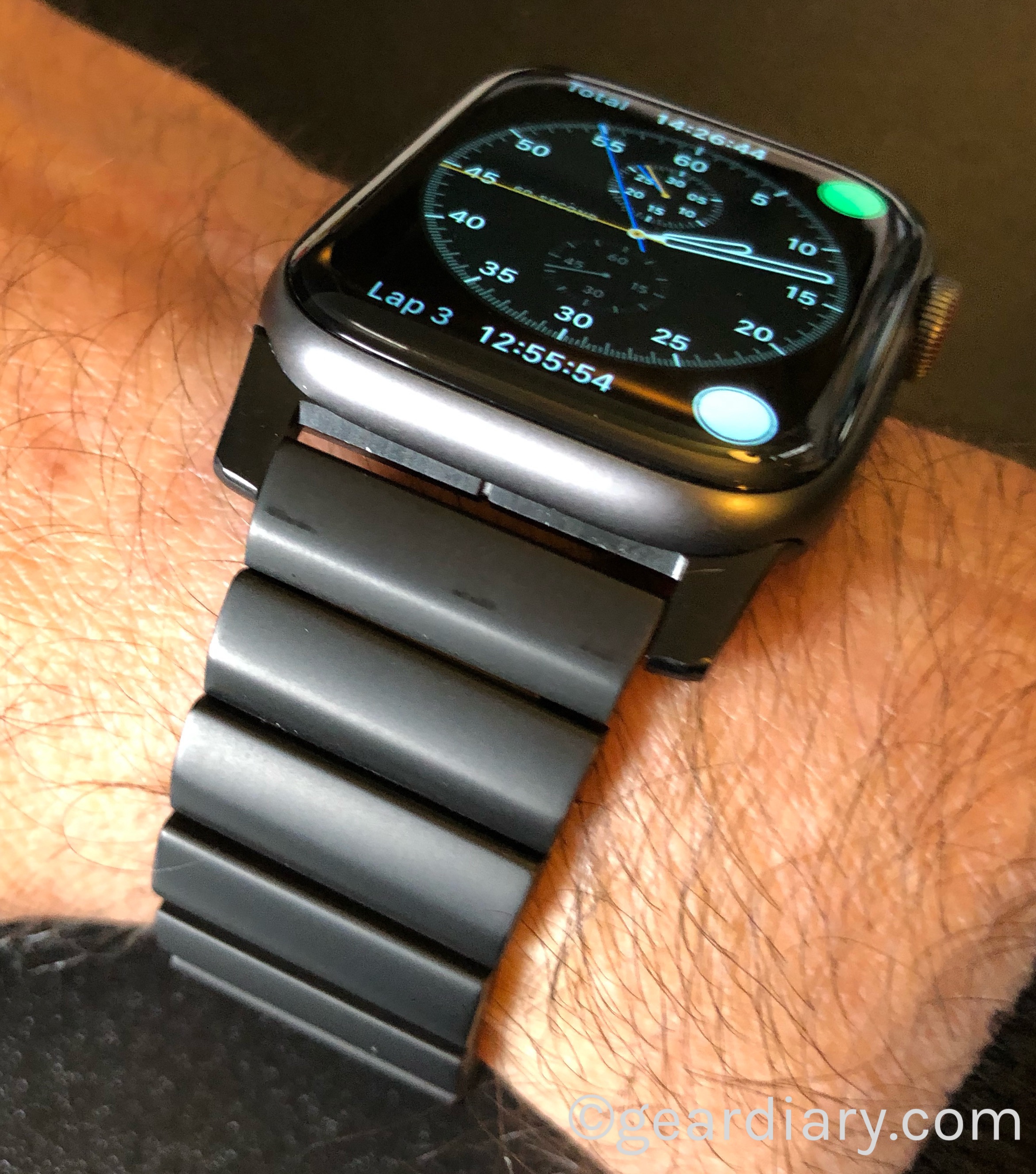 【人気定番定番】NOMAD Apple Watch titanium ノマド チタンバンド 時計