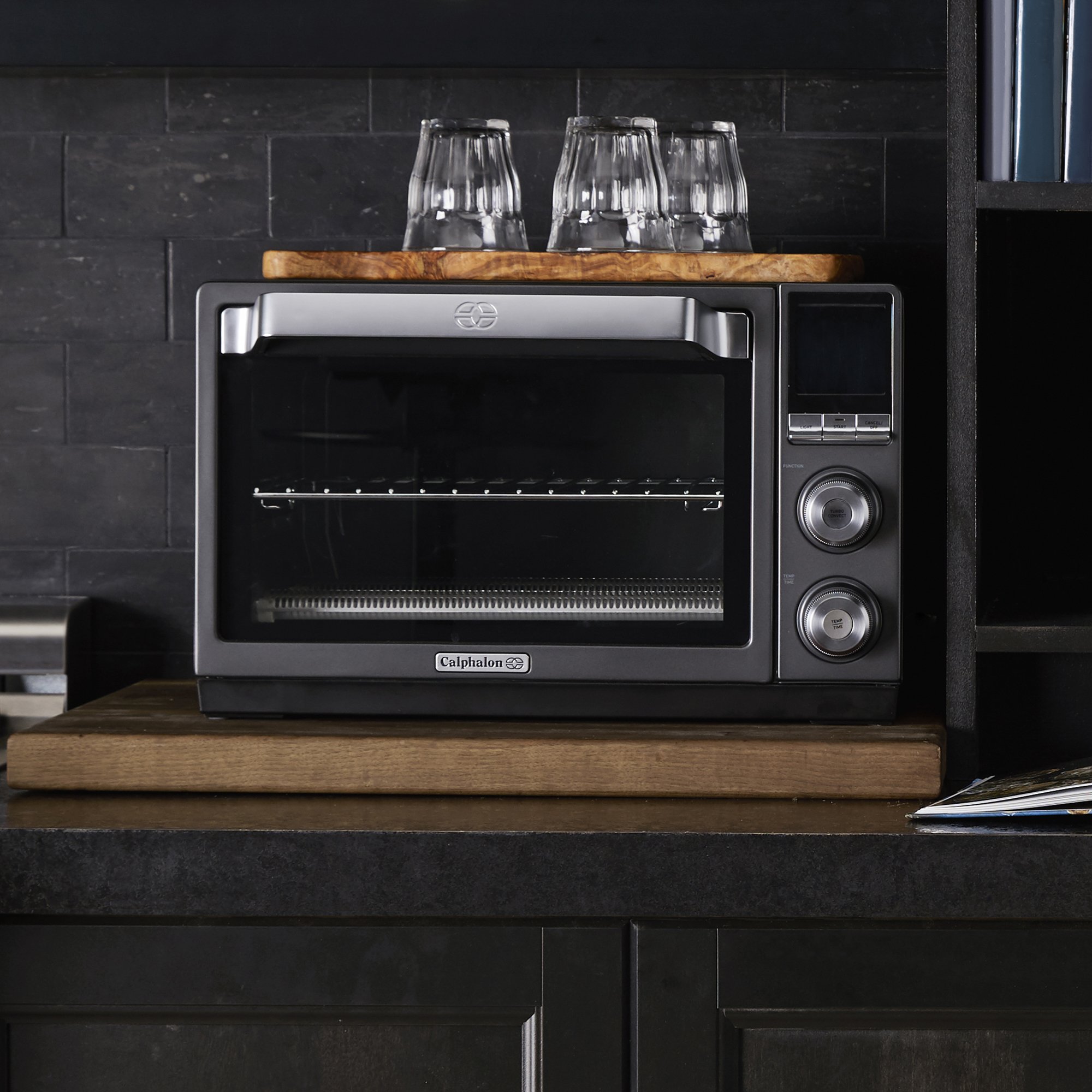 Calphalon S Quartz Heat Countertop Oven Saves Energy Cooks Quickly