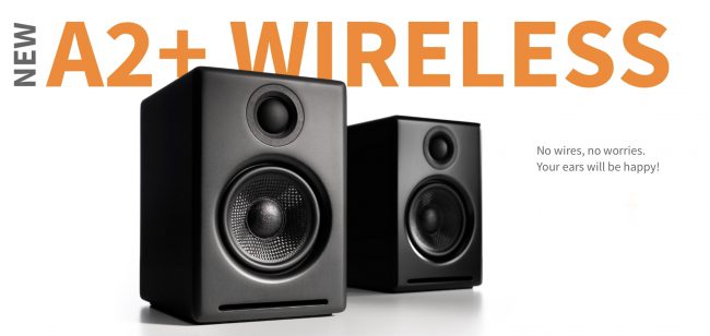 Audioengine A2+ Wireless Speakers Take a Classic and Cut the Cords