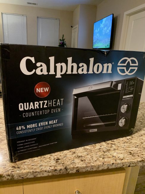 Calphalon's Quartz Heat Countertop Oven Saves Energy & Cooks Quickly