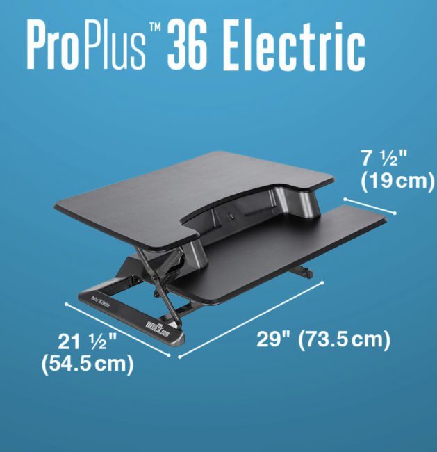 Stand Up! With the Vari ProPlus 36 Electric