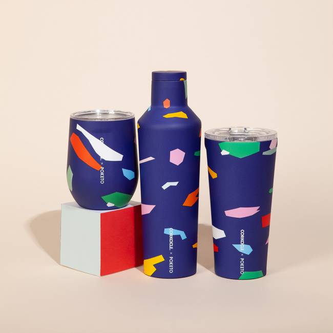 Introducing the Corkcicle x Poketo Series of Tumblers