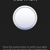 Lutron Aurora Is a Dimmer Switch for Hue Lighting with a Little Something Extra