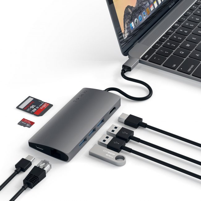 Satechi's USB Type-C Hub Expands the Options for Your New MacBook Pro