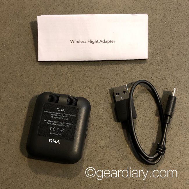 RHA Wireless Flight Adapter Is Great for Travel