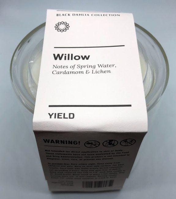 Yield Co's Willow Candle Brings Good Scents and Good Vibes to Any Space