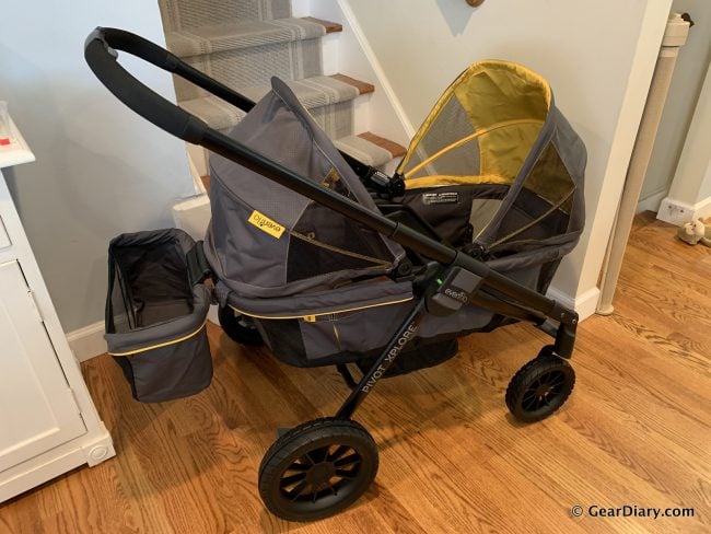 Evenflo Impresses with Their New Pivot Xplore Stroller Wagon and EveryStage Convertible Car Seat