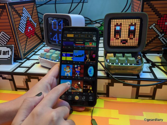 Divoom Ditoo Is the Cute Retro Game Clock and Speaker That You Didn't Know You Wanted 3 Divoom Ditoo Is the Cute Retro Game Clock and Speaker That You Didn't Know You Wanted
