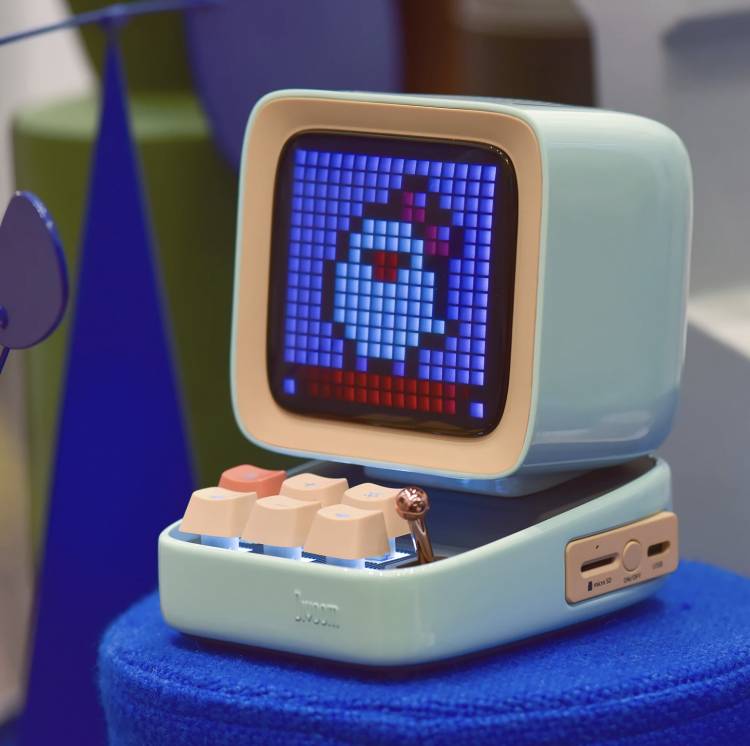 Divoom Ditoo Is the Cute Retro Game Clock and Speaker That You Didn't Know You Wanted