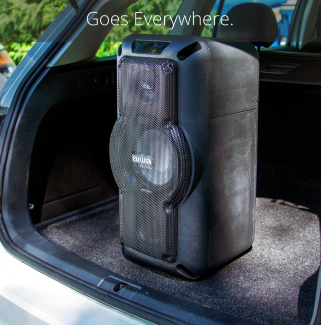 Aiwa Makes Partying Portable with the Exos-X8 Speaker