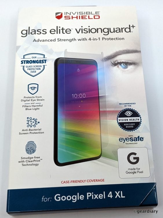 Invisible Shield Glass Elite VisionGuard+ for the Google Pixel 4 XL: Protect and Filter