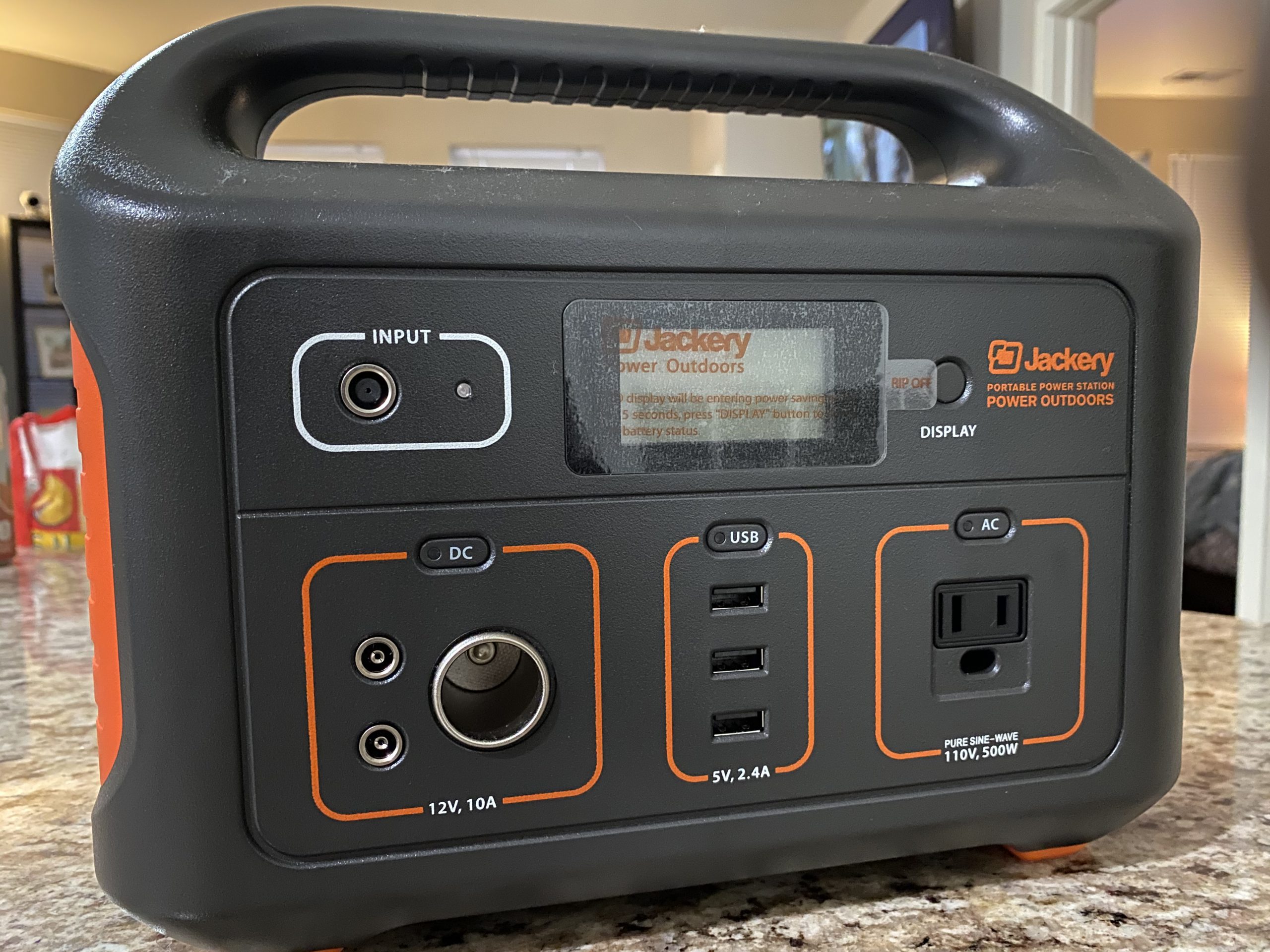 Stay Juiced with the Jackery Explorer 500 Portable Power Station