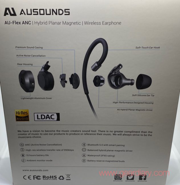 AU-Flex ANC Wireless Neckband Earphone Deliver ANC, Comfort and Great Sound
