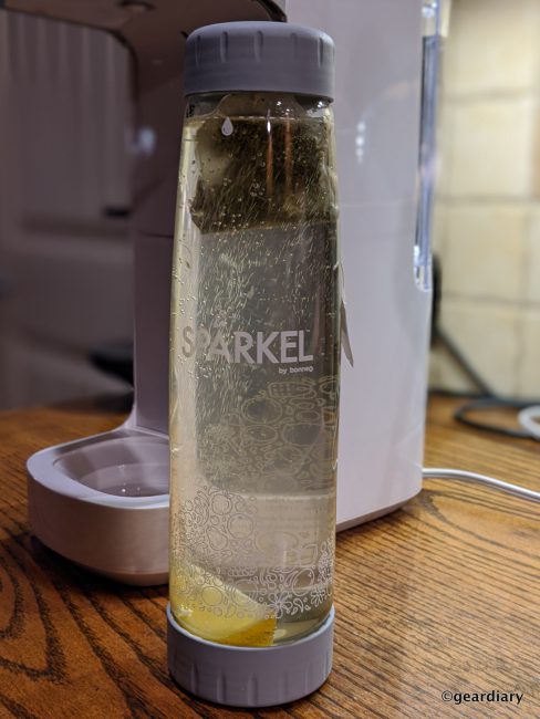 Spärkel Carbonator: Create Your Own Carbonated Drinks without Synthesized Chemicals or CO2 Tanks