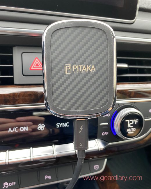 Pitaka MagEZ Mount Qi Lets Your Phone Go Places