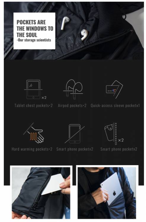 Keep Warm with the HOMI Pro Jacket 19 HOMI Pro Jacket