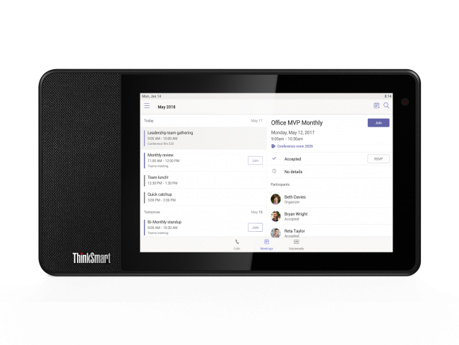 Lenovo Takes Video Conferencing to a New Level with ThinkSmart View