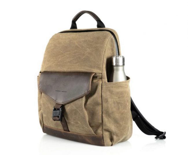 Waterfield Mezzo Laptop Backpack Brings Old World Style to Modern Technology