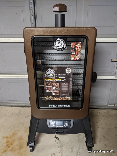 pit boss pro vertical pellet smoker