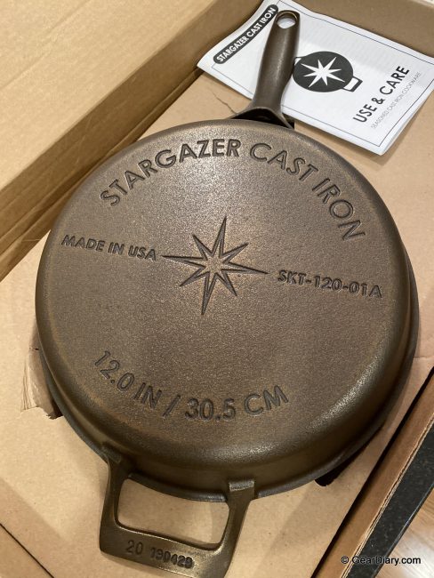 Stargazer Cast Iron Skillets Impress Fusing Innovative Design and Vintage Cast Iron Quality