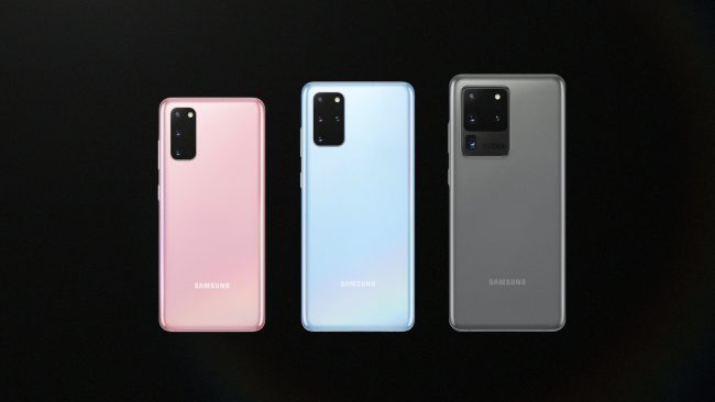 Samsung Unveils New Galaxy S20, S20+, and S20 Ultra Flagship Lineup