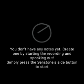 Senstone Portable Voice Assistant: Take Easy Notes with Transcriptions