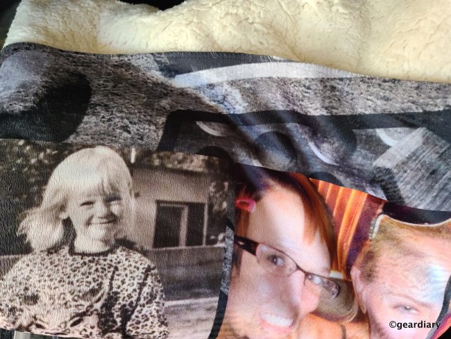 On Mother's Day, a Collage.com Sherpa Photo Blanket Brings the Whole Family Together While Apart