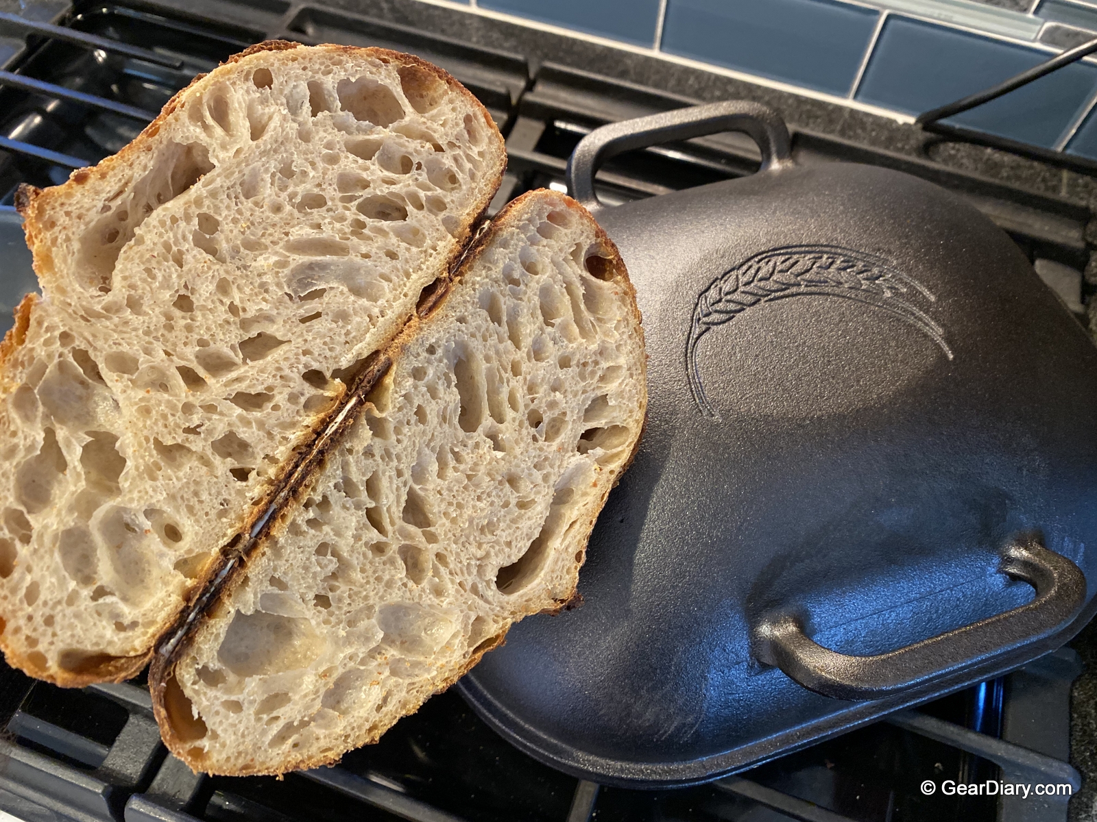 Baking sourdough in a loaf pan