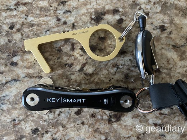 Avoid Touching Door Handles During the COVID-19 Pandemic (and Beyond) with the KeySmart CleanKey
